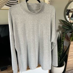 NWOT Reitmans high neck grey sweater